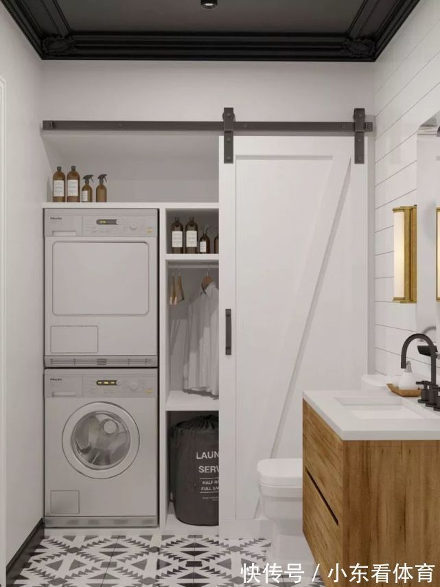 卫生间|等我有房了,卫生间才不放脸盆和拖把,现在会享受的人都这样做!