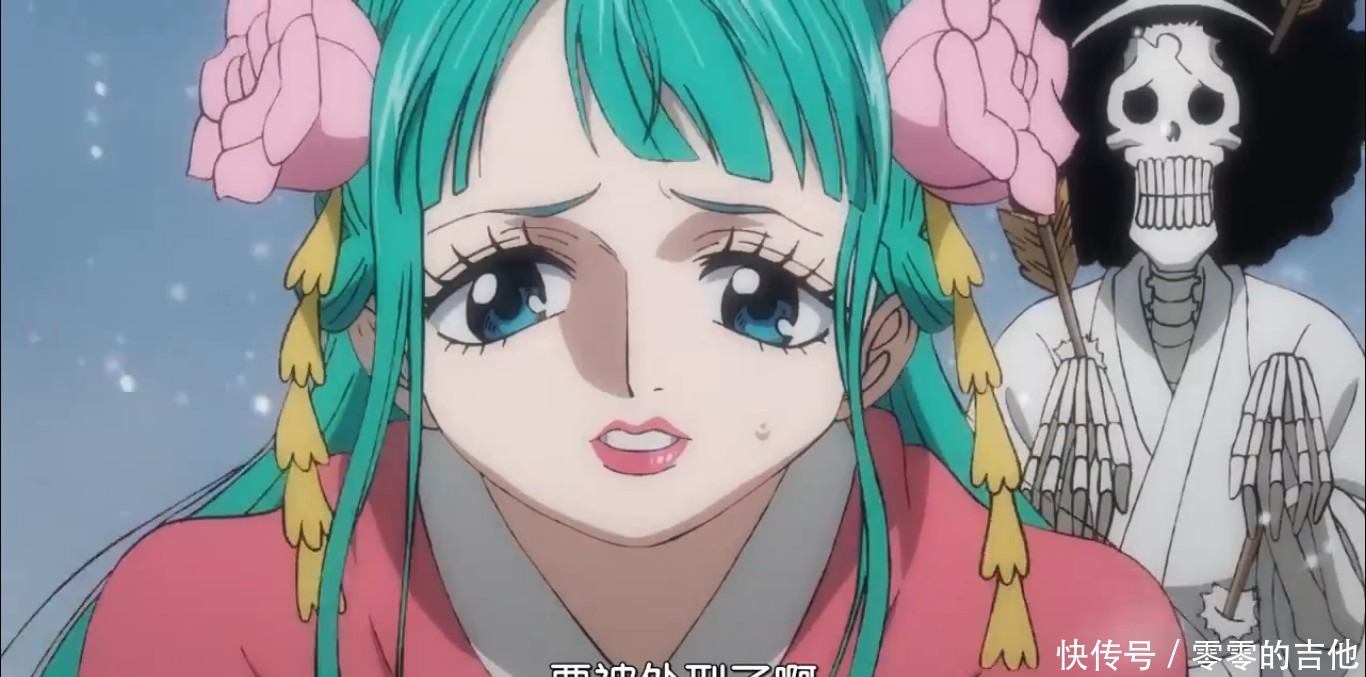 索隆和日和睡觉被布鲁克撞见,布鲁克我不该在你办事的时候进来