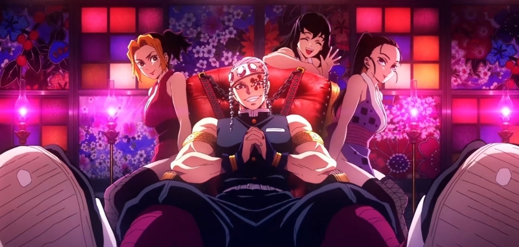 鬼灭之刃|《鬼灭之刃游郭篇》开播,新OP信息量十足,猪猪女装花魁预定