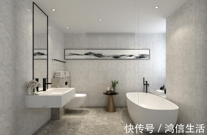 背景墙|秋风清,秋月白,传统和现代元素的完美碰撞,打造舒适的四居室