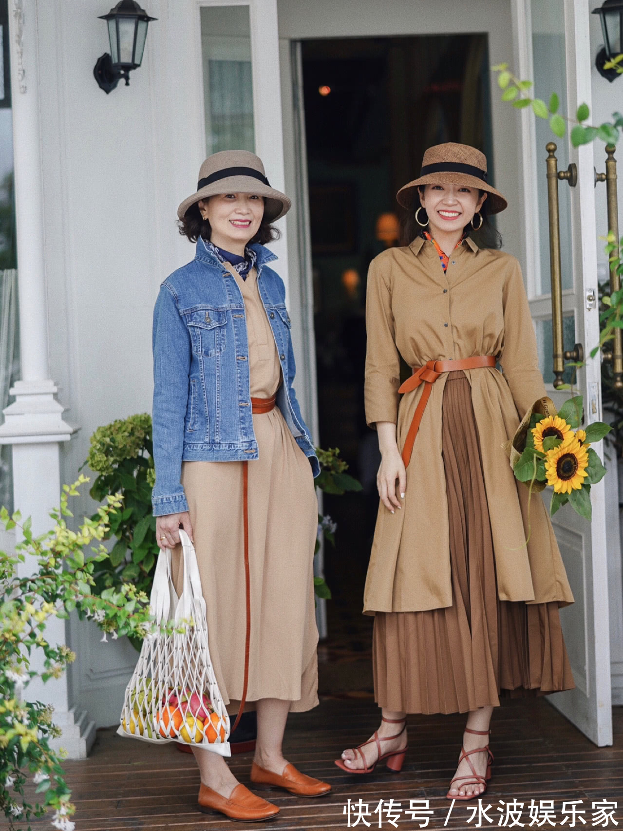 中长裙 女人尽量不要高跟鞋配大衣,现在流行这样穿,有种别样的美