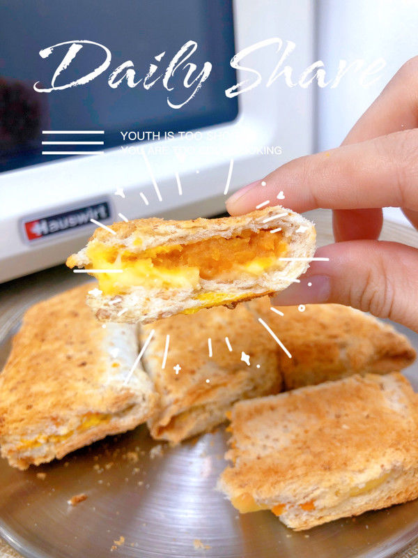 5分钟早餐I番薯芝士派