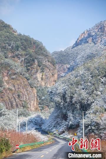 张浩钺|雪后初霁的浙江仙华山 惊艳了整个冬天