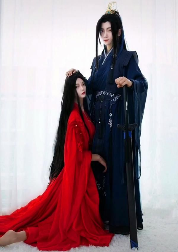 角色|天官赐福9大角色经典cos！花城谢怜和女相风师超养眼，白无相神了