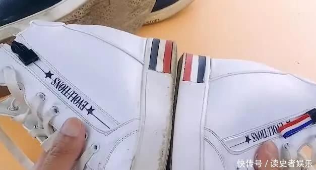 牙膏|鞋边脏了别用水擦,学会这招窍门,擦完超级干净,就像新鞋一样