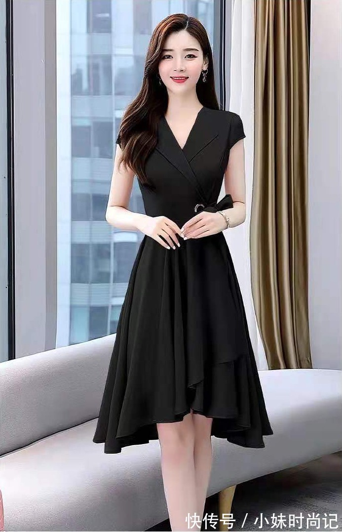 气质|长款连衣裙,气质独特,就看你敢不敢穿,谁穿谁好看