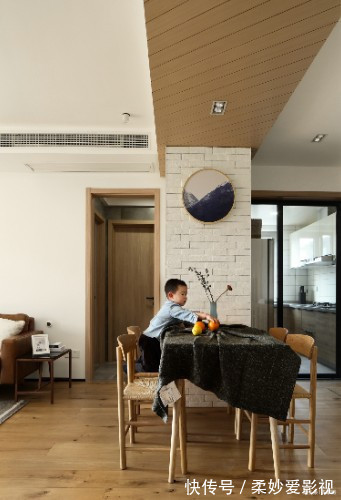 三居|北欧日式三居,木质元素保留了日式的禅性和北欧的简单!