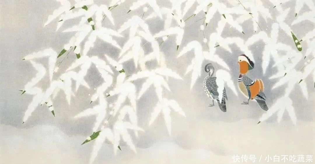 这画中的小生命,纯净天真