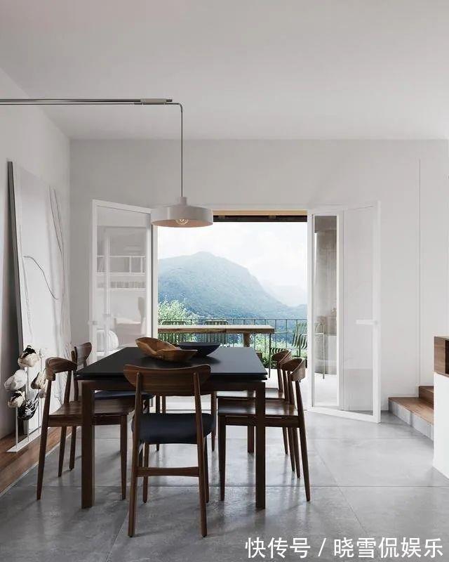 墙壁|112平极简复式混搭风,全屋设计超有质感!