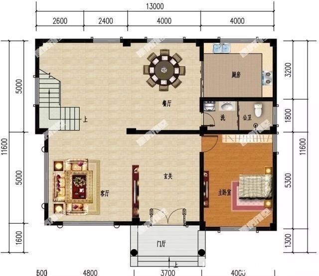 两厅|两栋开间尺寸接近的四层别墅,第二栋造型真的很美!