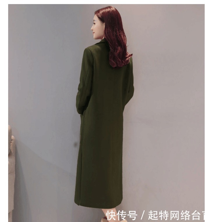 纯色 最近流行这样穿, 很美很暖很有味道哦!