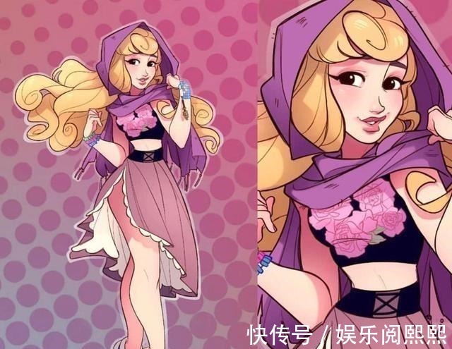 下图|“画风奇特”的迪士尼公主,有人爱到不行,有人却接受无能