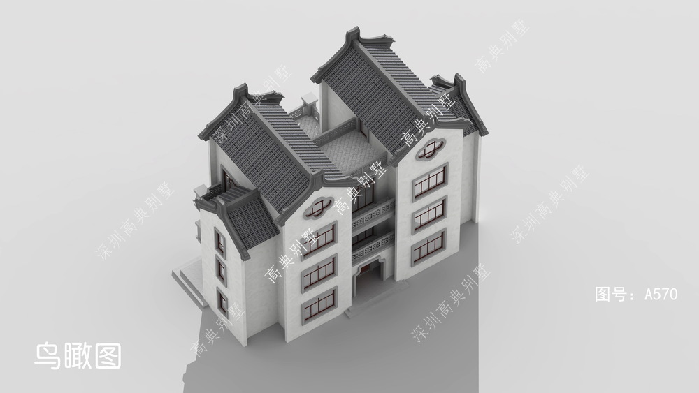 住宅|好看的中式别墅,美观又耐看,看完就想家建栋。