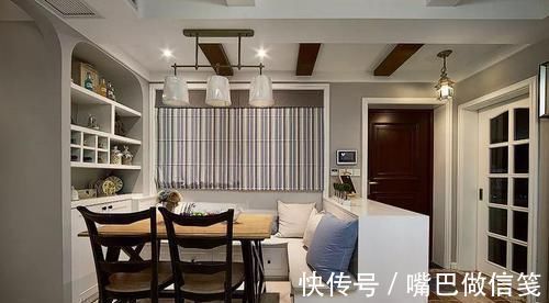 承重墙|实用又美观的卡座，对于小户型餐厅来说就是救星