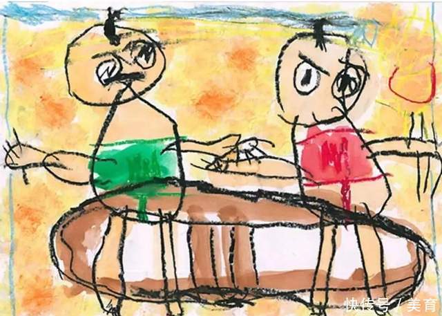 沉浸|小央美美术教育:当孩子沉浸在绘画的乐趣中时,父母不要阻挠