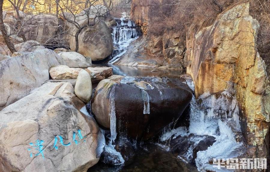 冰瀑|北九水冰瀑，气派十足！