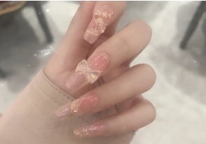 春日限定美甲也太美了，少女感十足的樱花粉，你值得拥有