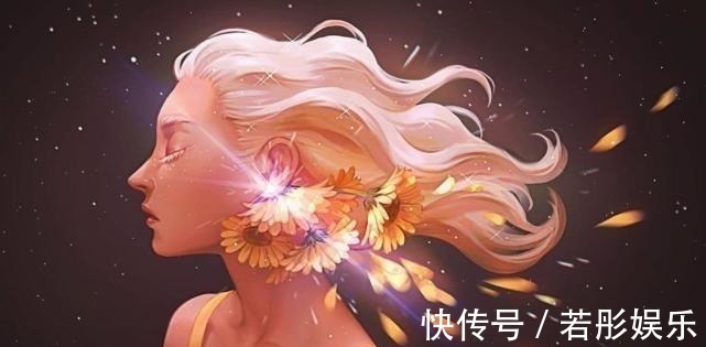 星星#“月亮星星”拟人化头发做云、手捧月，国外画师不一样的脑洞！