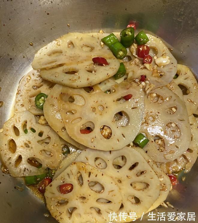 夏日素菜菜谱，香辣藕片，简单美味营养，超下饭，适合夏天