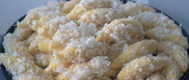 喜欢吃糯米粉的快收藏,不发面不烫面,5斤糯米粉不够吃,真过瘾