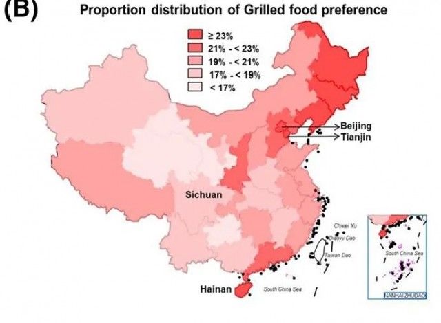 烧烤|麻辣饮食能改善血糖？中国首张“饮食习惯与代谢病地图”发布