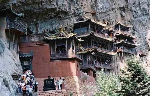 古寺|中国古寺千年奇迹，中国人在空中建起一座寺庙，创造世界建筑史上的奇迹