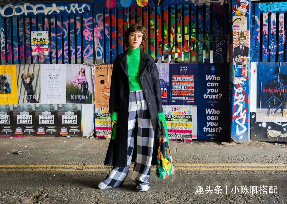 休闲风 穿对了风衣+阔腿裤有多美最简单的搭配思路，给你早秋搭配灵感