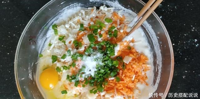 炸素丸子，还是这个方法最简单，松软鲜香，出锅后比肉丸子好吃