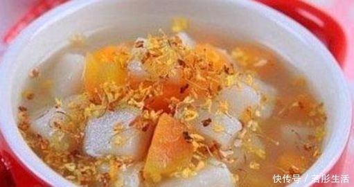 年糕|美食推荐干煸椒盐排骨，家常炖鱼，桂花红薯年糕甜汤，蚝油蘑菇
