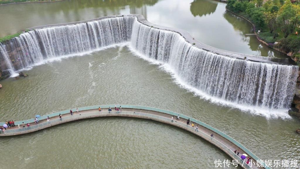 瀑布|亚洲第一大人工瀑布，气势磅礴耗资10亿元，是695万人的备用水源