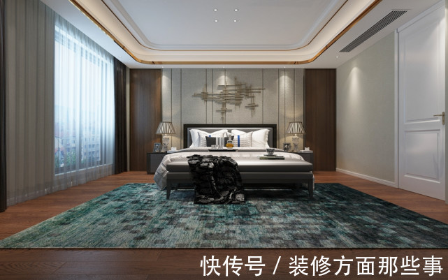 现代人|400平新中式别墅设计,将中式风格与现代风格和谐地融合在一起