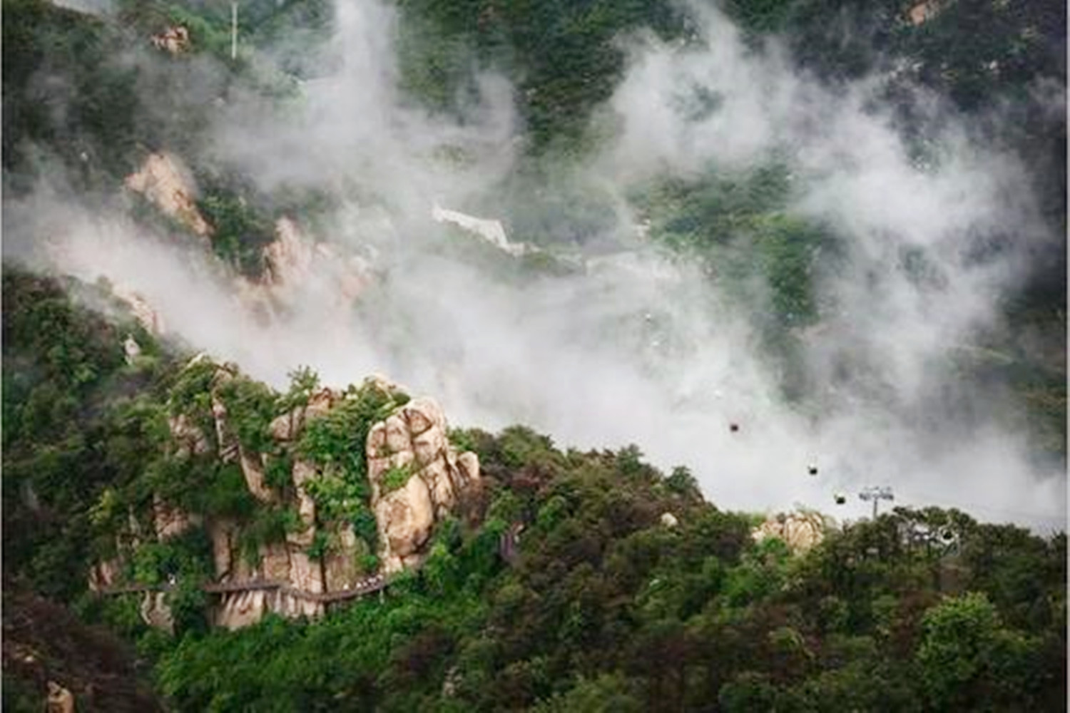 登山|山东有一座原生态的山峰，是蒙山第二高峰，经常有登山爱好者挑战