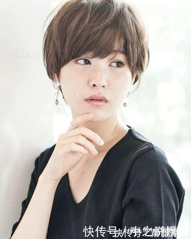 短发 圆脸女生剪短发要记住这三点,按这八款发型设计,减龄瘦脸更时尚