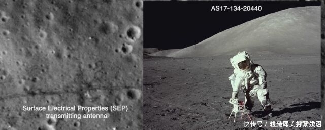 国旗 1969年美国登月插上一面国旗，卫星拍到现在样子，再次引发质疑