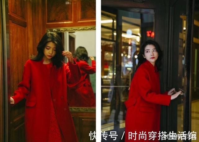 红色 春节当然要穿红色啦!记住这几种搭配技巧,快速摆脱路人感