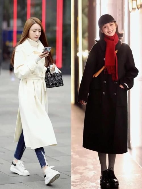 18套冬季大衣街拍，过年穿大衣就这样搭配了
