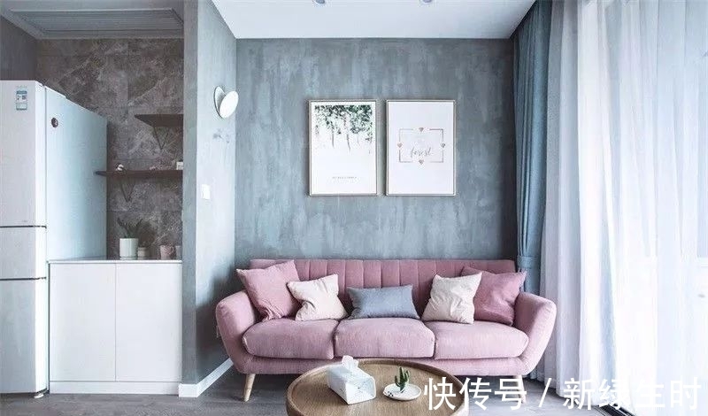 客厅|80平三居室,这装修太有气质,客厅颜色时尚,年轻人最爱!