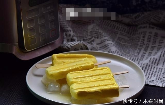 芒果棒冰|夏天来了，教大家在家做美味的冰激凌让孩子吃，关键是吃的放心
