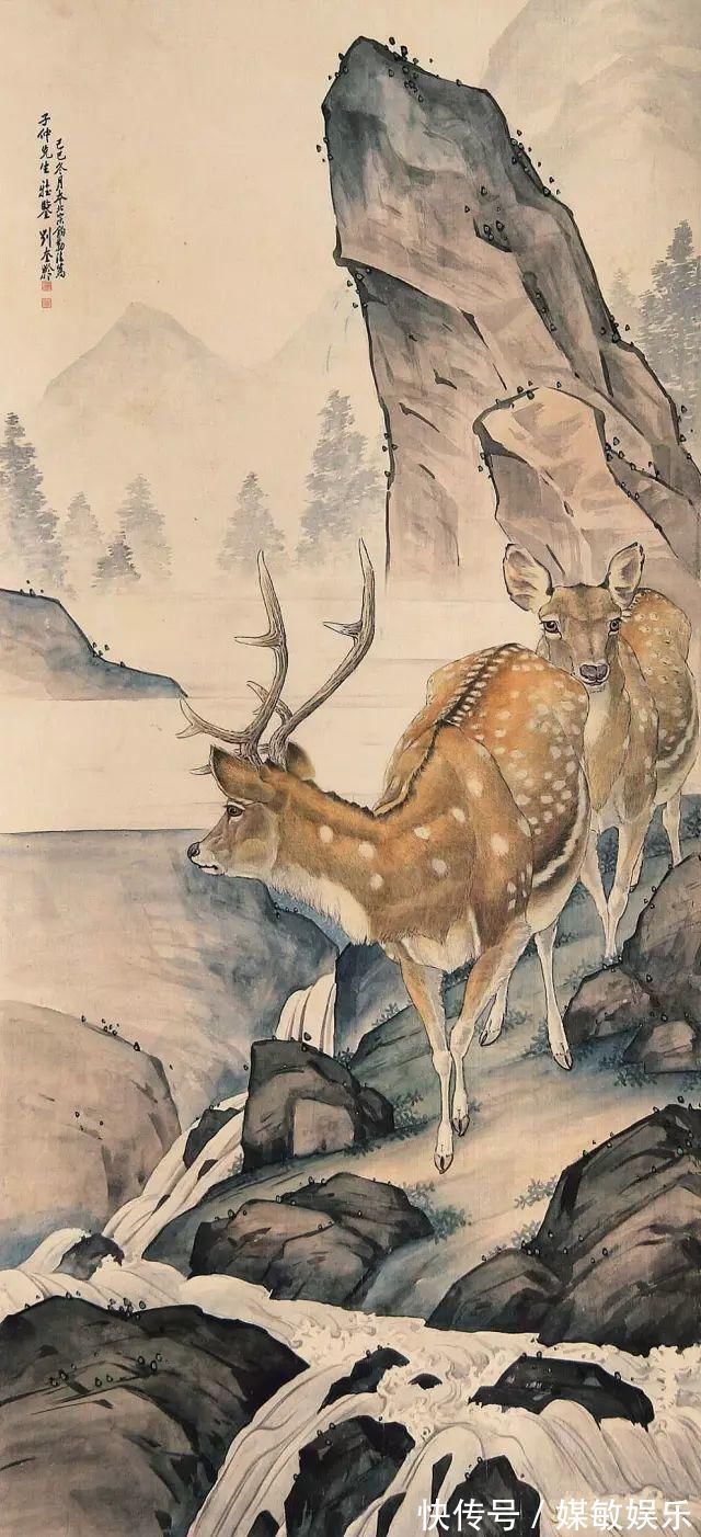 冷军#作品胜过齐白石,国画风格超过冷军,一张国画价值15亿