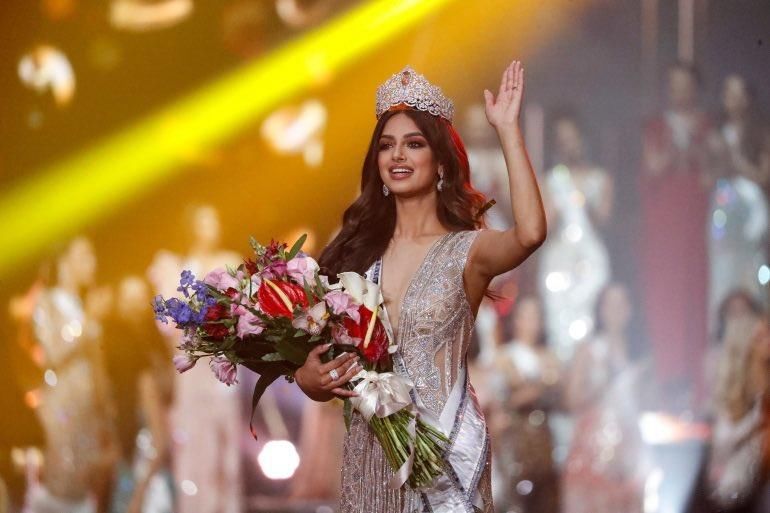 纳迪亚|21岁印度模特成环球小姐冠军！全球80位美女参赛，网友：被美晕了