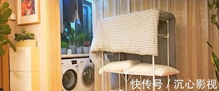 地方|没阳台找不到地方晾衣服？这样设计至少能晾50件衣服