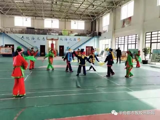 胶州秧歌进校园 非遗文化薪火传——第二届传统胶州秧歌冬训走进少海小学