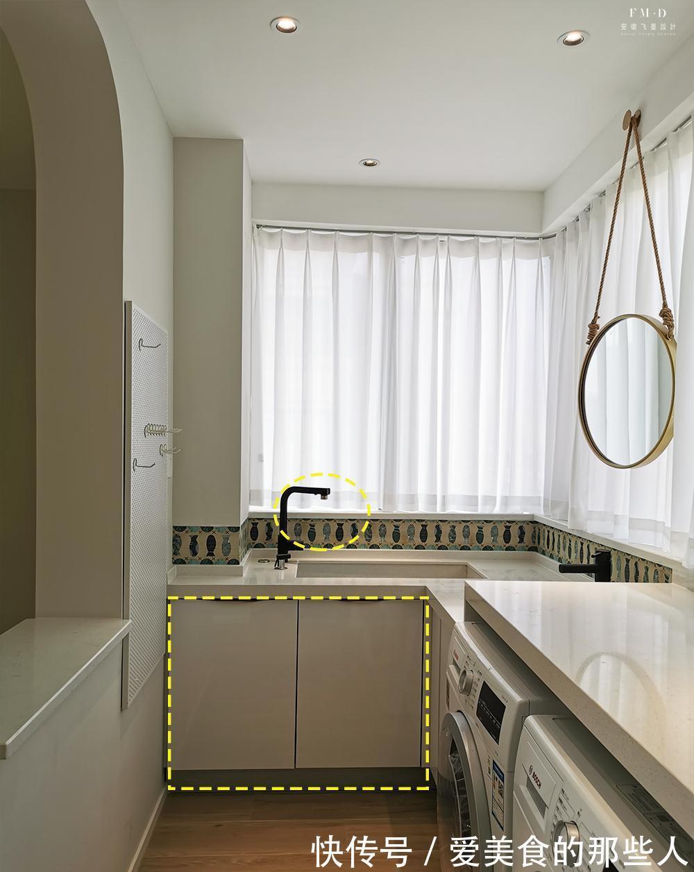 独立|这家挤出4.7㎡，腾出一个独立洗衣房，只为维持一个干净整洁的家