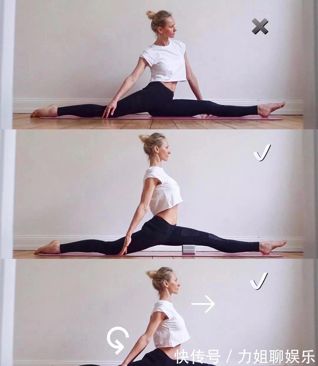 右腿|常练这2个动作，初学者get瑜伽劈叉，真的超级简单
