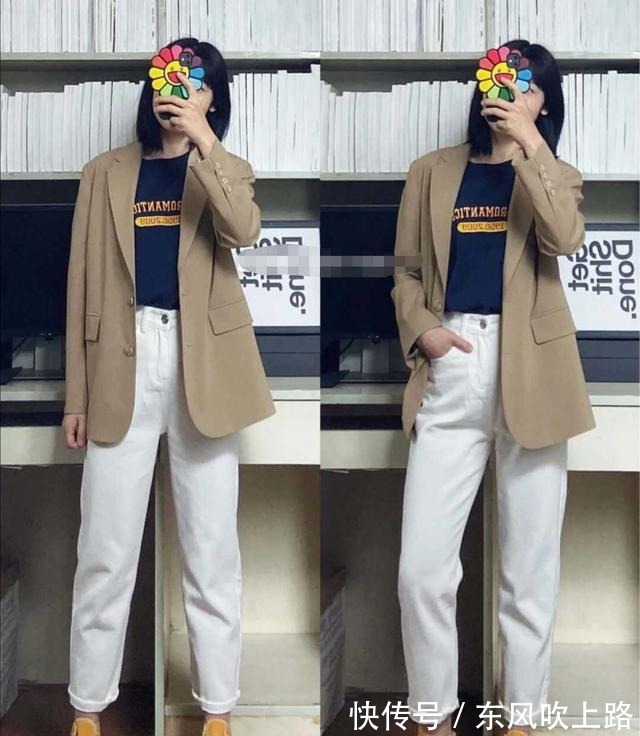 时尚穿搭 时尚穿搭腿粗的女生适合穿什么牛仔裤显瘦!