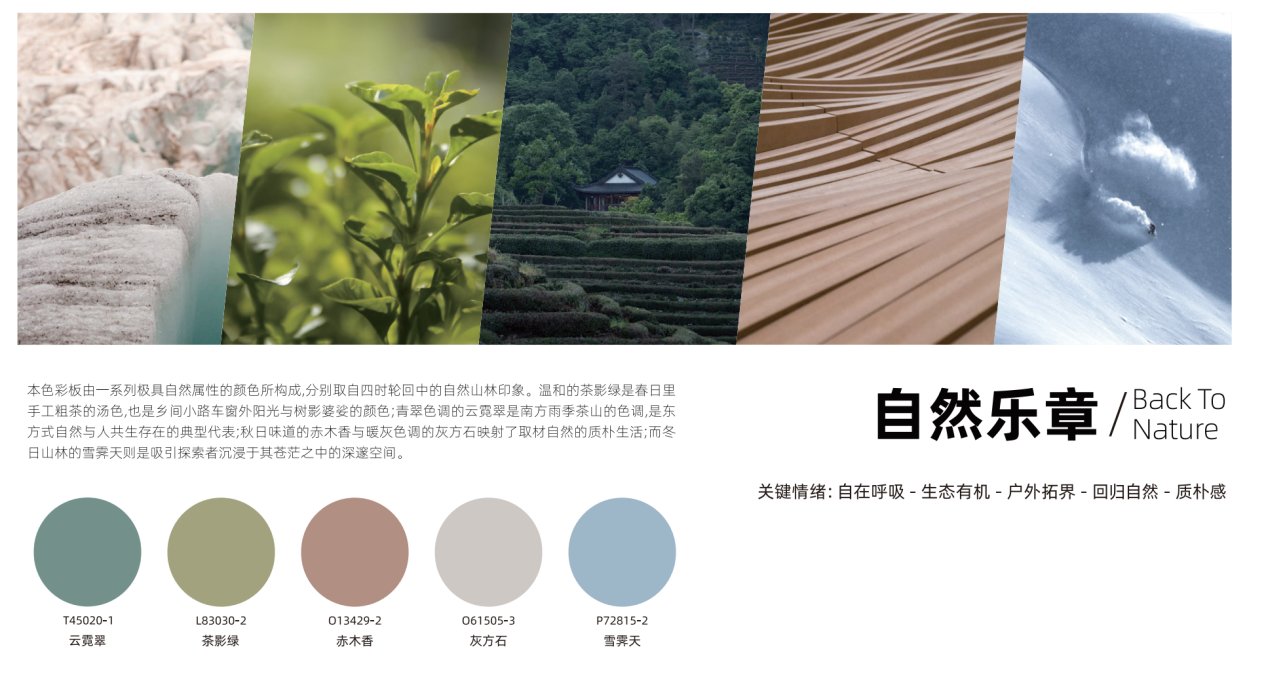 新视觉|三棵树2022年色彩趋势发布