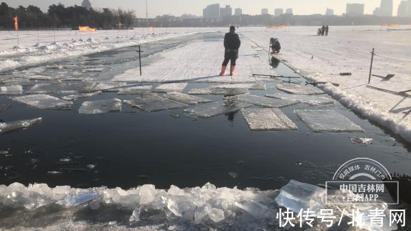 华章|“冰雪奥运·醉美南湖”冰雪灯光展开始施工