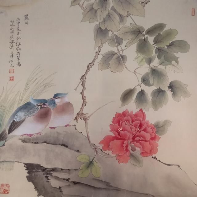 范宁的工笔画《内心深处的神秘花园》