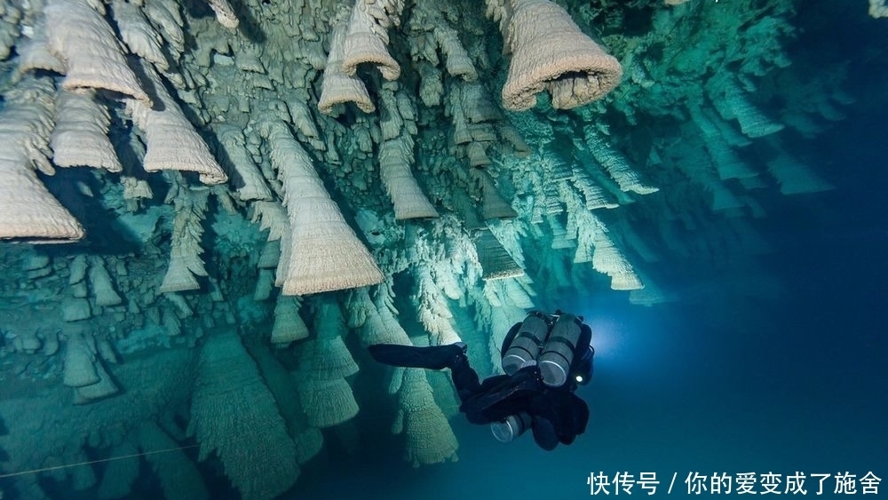 这个水塘别有洞天：看似普通，其实里面暗藏已百万年“地狱之钟”