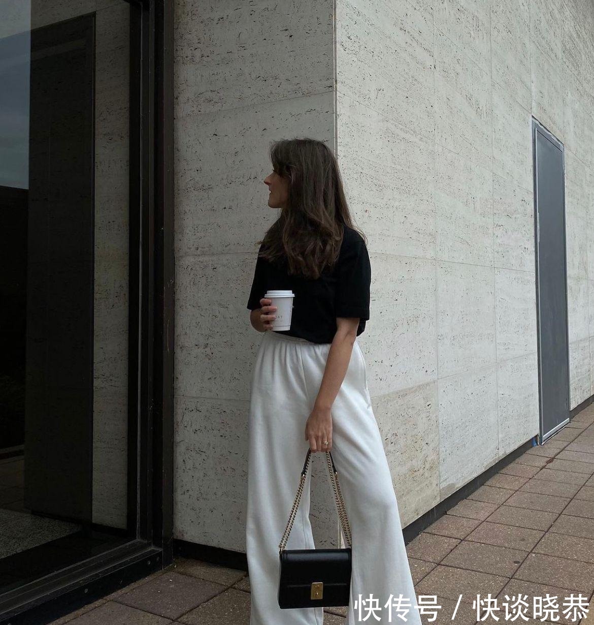吸睛|穿阔腿裤怎么搭上衣?素人博主亲身示范,这样穿回头率超高